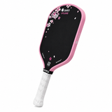 Cherry Blossom Hybrid USAP PBCoR .43 Certified AIREO Cyclone 16mm Pickleball Paddle – NanoGraph Grit Surface with PulseFoam™ Power Core for Pro-Level Performance