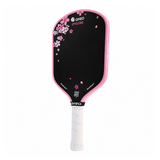 Cherry Blossom Hybrid USAP PBCoR .43 Certified AIREO Cyclone 16mm Pickleball Paddle – NanoGraph Grit Surface with PulseFoam™ Power Core for Pro-Level Performance
