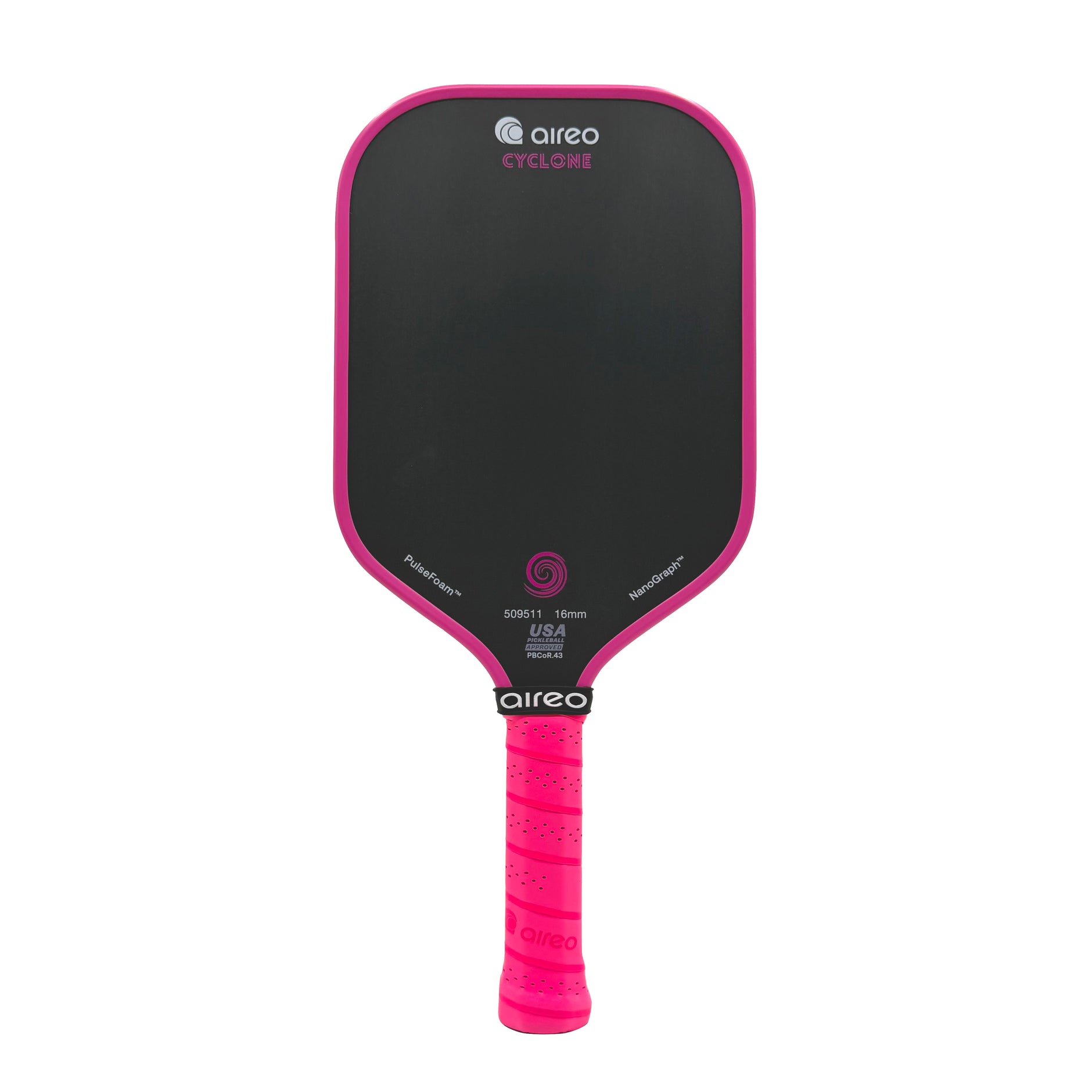 【美品】使用2時間Cyclone 16mm - aireoピックルボール パドル HotPinkCyclone4_1880x.jpg?v=